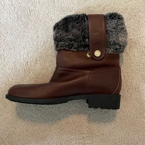 Cole Haan booties.